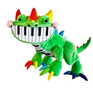 New 33cm Pianosaurus Plush Bobby Playtime 4 Game Piano Dinosaur Toy Doll - Picture 1 of 9