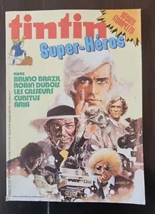 SUPER TINTIN numéro 19. Super Heros. couverture de Vance (1982) Bruno BRAZIL - Imagen 1 de 1