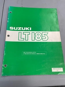 OEM 1987 Suzuki LT185 QUADRUNNER 185 supplementary Service Manual - Picture 1 of 10