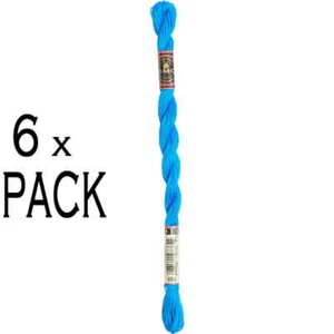 6x DMC Perlgarn Stärke 8, 25 m, 115AR/8-995, VPE - Bild 1 von 1