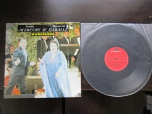 Freddie Mercury Montserrat Caballe Barcelona Japan 12 inch Vinyl Single Queen - Picture 1 of 7