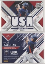 2019 Elite Extra Edition USA National Team Materials Black /180 Tyler Callihan