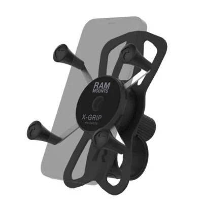RAM X-Grip Phone Mount with RAM Tough-Strap Handlebar Base - Image 1 of 4