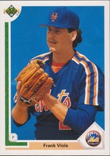1991 Upper Deck Frank Viola #122 New York Mets Baseball Card