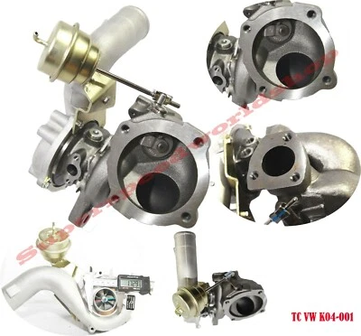 Turbocompresor Upgrade 1.8T K04-001 53049500001 para Audi 96-99 A3 AUM 98-06 TT 1.8 Foto 1 de 4