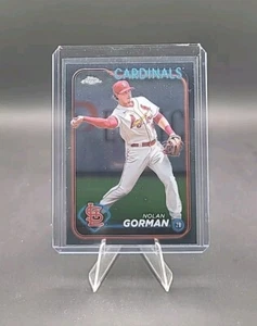 2024 Topps Chrome Nolan Gorman #97 St. Louis Cardinals - Picture 1 of 2