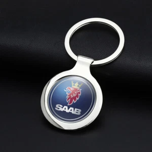 Metall Schlüsselanhänger Saab Premium-Qualität Schlüsselhalter Autozubehör - Bild 1 von 11