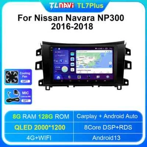 Radio Coche Para Nissan Navara Frontier NP300 GPS Navegación Reproductor Multimedia Pantalla - Imagen 1 de 32
