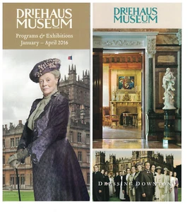 Folletos de vestir del Museo Driehaus de Chicago de la exposición Downton Abbey - Imagen 1 de 3
