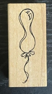Formballon Party Feier besondere Anlässe Schild Symbol Holz Stempel - Bild 1 von 3