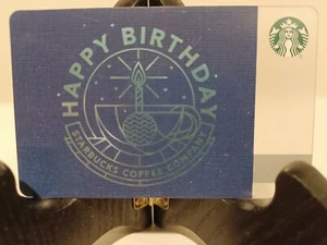 STARBUCKS CARD 2017 "HAPPY 🎂 BIRTHDAY " HANDSOME CARD~GREAT PRICE~BRAND NEW - Picture 1 of 2
