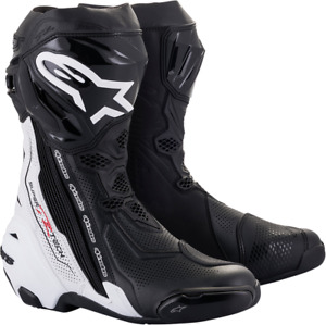 Alpinestars Supertech R Vented Boots Black/White US 7.5 / EU 41