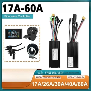 E-Bike Dreimoden Sinus Controller SM/WP Stecker mit Display 36V 48V 17A-60A  - Bild 1 von 40