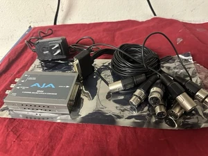 Mini convertidor A-D y D-A de audio bidireccional de 4 canales AJA ADA4 - Imagen 1 de 5