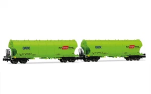 Arnold HN6707 GATX Getreidesilowagen RAIL CARGO GROUP neongrün Ep. VI N neu OVP - Picture 1 of 1