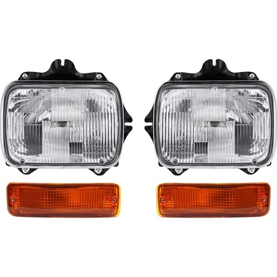 Kit de faros halógenos para camioneta Toyota 89-95 LH RH con modelo de lámparas marca NAL Foto 1 de 4