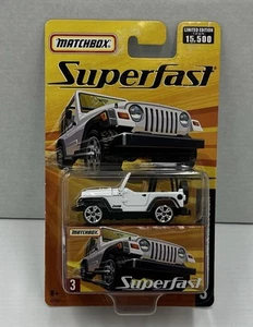 1:64 MATCHBOX SUPERFAST JEEP WRANGLER LIMITED EDITION - Picture 1 of 5
