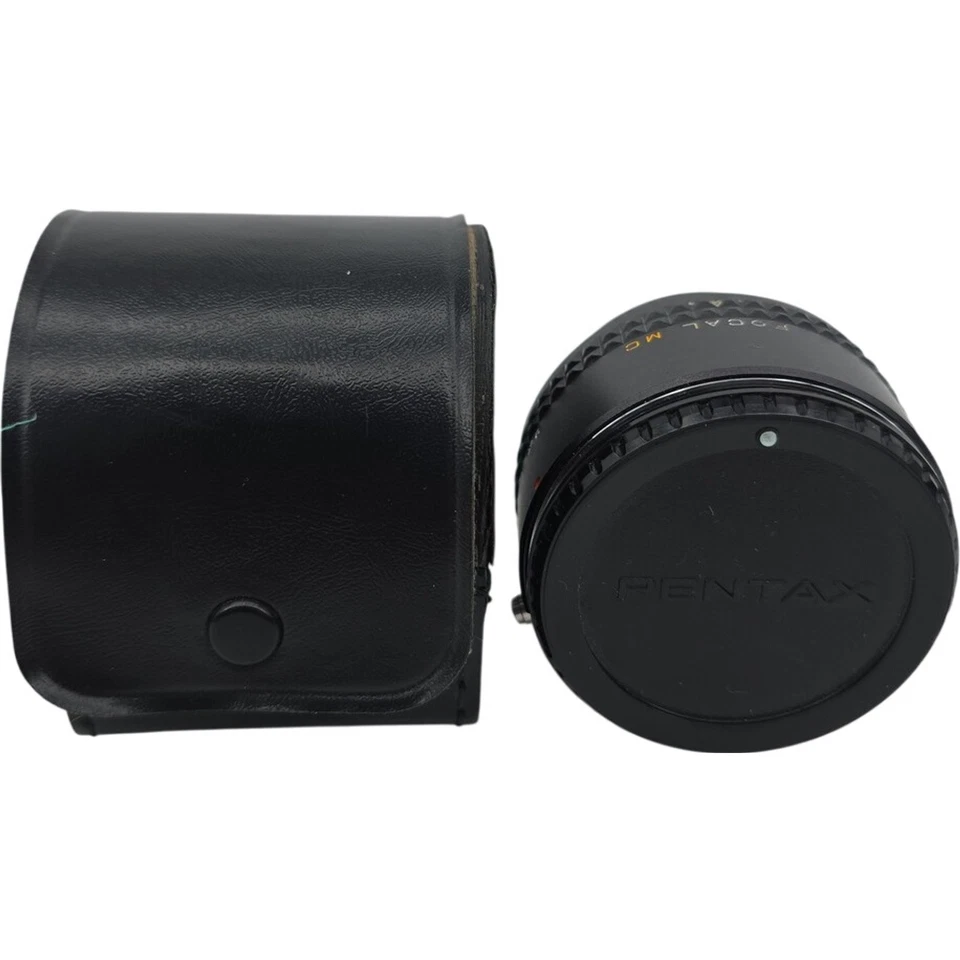 Lente teleconvertidora Focal MC 2X para montaje Pentax K Japón con estuche de tapas traseras delanteras Foto 1 de 4