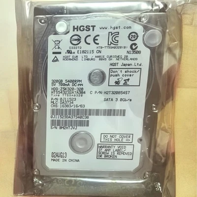 New itachi 320GB HTS543232A7A384 5400RPM Sata 2.5" Laptop HDD Hard Drive - Image 1 of 4