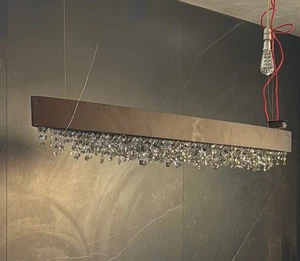 Masiero Olà Oval Suspension Light S6 OV 160 Matt bronze/smoky pendants RRP £2100 - Picture 1 of 3