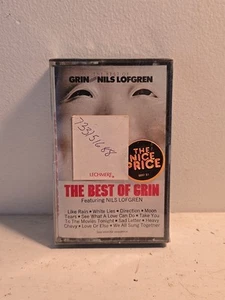 GRIN feat NILS LOFGREN Cassette Tape 1976 Rock Blues w/ Hype Sticker Rare - NEW - Picture 1 of 6