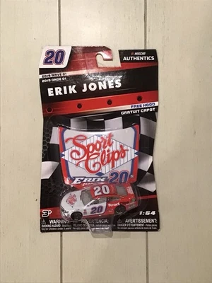 Erik Jones #20 Sport Clips Throwback 2018, escala 1/64 NASCAR diecast 2019 Wave 1 Foto 1 de 2