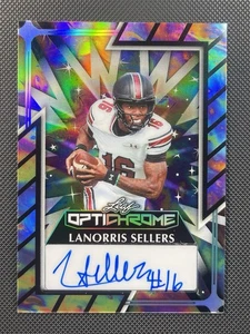 Lanorris Sellers RC Auto #d/2! South Carolina GameCocks. 24 Foglie Eclettiche SSP - Foto 1 di 5