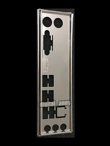 IO I/O Shield For backplate GIGABYTE GA-A55-S3P Motherboard Backplate OEM - Afbeelding 1 van 1