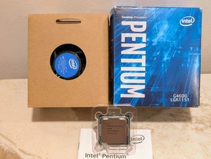 Intel Pentium G4600 LGA1151 CPU Processor - (BX80677G4600) - w box, heatsink fan - Picture 1 of 3