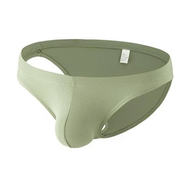 Mens Sports Briefs Underwear featuring Low Waist and Bulge Pouch Design - Image 1 of 4