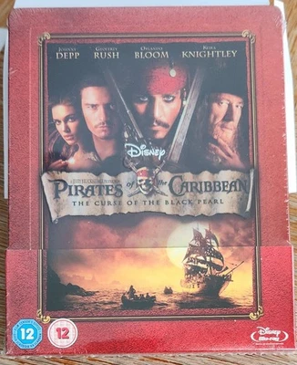 Pirates of the Caribbean: The Curse Of The Black Pearl Steelbook New & Sealed - Image 1 of 2