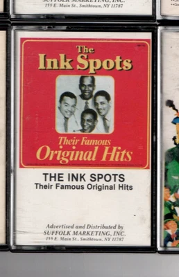 The Ink Spots / Their Famous Original Hits Cassette Tape TESTED - Image 1 of 2
