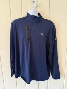 Ralph Lauren RLX Men’s L Sea Island Golf Stretch Sweatshirt 1/4 Zip - Picture 1 of 6