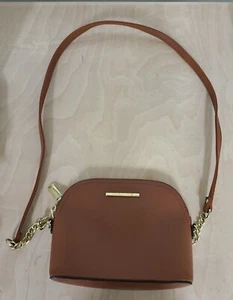 Steve Madden braune Umhängetasche/Taschenbuch/Handtasche aus Kieselsteinen - Bild 1 von 5