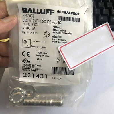 BALLUFF BES M12MF-GSC30B-S04G Sensor New One Free Shipping - Image 1 of 2