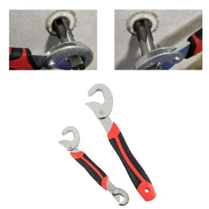 High-carbon Steel Quick Automatic Spanner Non-slip Key Pipe Wrench Plumber - Picture 1 of 15