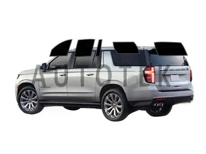 PreCut All Sides Window Film Any Tint Shade % For Chevrolet Suburban 2021-2025 - Picture 1 of 11