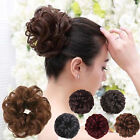 Synthetic Hair Bun Wig Ponytail Hair Extension Scrunchie Elastic Wave CurlyZFT