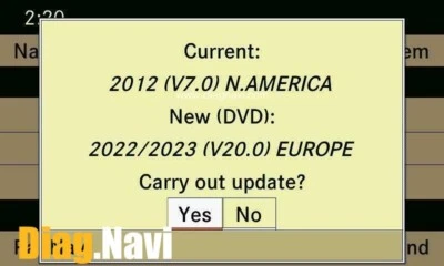 Mercedes NTG 4.5/4.7 Map Update + PIN Code - NTG 4.5/4.7 EUROPE & UK V20 2023 - Image 1 of 3
