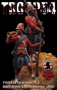 Reloj Troop54 2 Negro 42nd Highlanders Tel el Kebir (2) 1882 54mm Kit Sin Pintar - Imagen 1 de 7