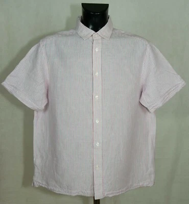 - Blue Harbour mens shirt  linen cotton size XL excl  ..s - Image 1 of 4
