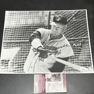 Boog Powell SIGNED 11x14 PHOTO Baltimore Orioles #26  JSA /COA