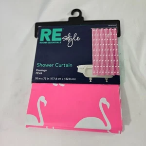 REstyle Duschvorhang Pink Flamingo - Bild 1 von 2