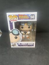 FUNKO POP! Movies #50 Back to the Future DOC DR EMMETT BROWN Vaulted + PROTECTOR
