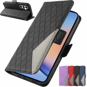 For Samsung A15 A25 A35 A55 A14 A34 A54 5G Wallet Card Holder Leather Case Cover - Picture 1 of 40