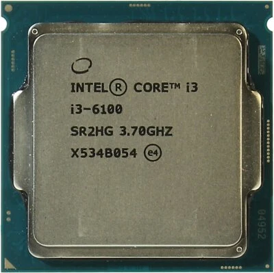 Intel Core i3 6100 CPU 3.7GHz LGA 1151 51W Processor - Image 1 of 2