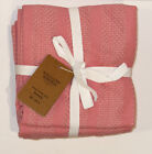 Williams Sonoma Pink Kitchen Towels Naia Super Soft Towel Set of 4 New 20 x 30