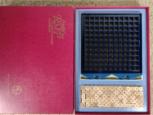 RSVP Scrabble Brand 3-Dimensional Word Game  2 Players By Selchow & Righter 1966 - Picture 1 of 5