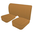 MG TD Seat Cover set Pair in Biscuit Leather 1949-1953 Part number 245-060