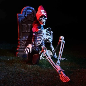 Halloween Human Skeleton Poseable Decoration Party Prop Haunted House Decoration - Picture 1 of 7